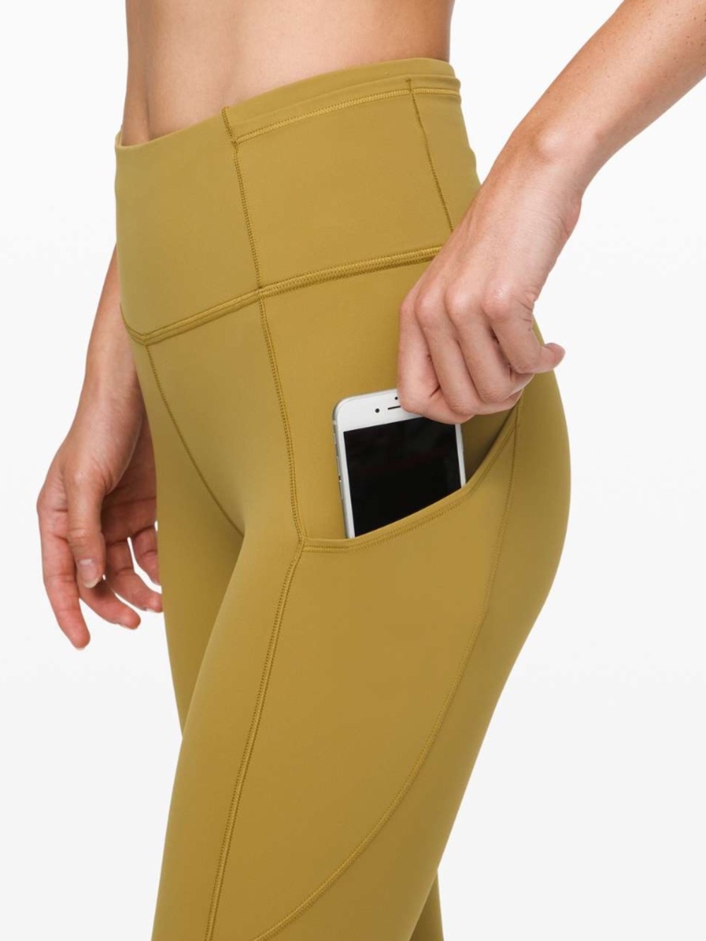 NWOT [Lululemon] High Rise Green Fast & Free Nulux 28" Running Tight Legging | 2